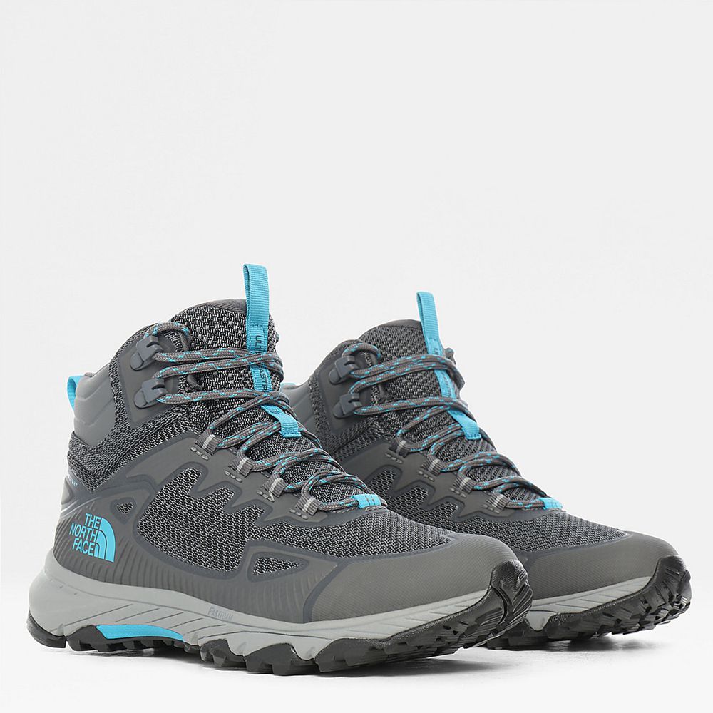 The North Face Hiking Boots Womens Australia - The North Face Ultra Fastpack Iv Futurelight™ Mid Gre